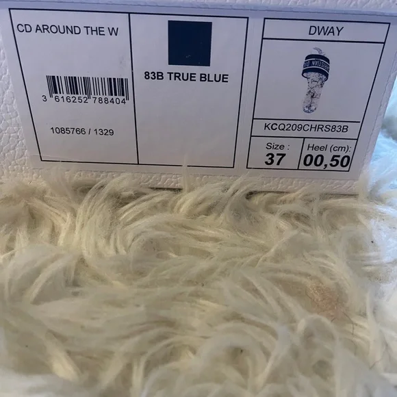 Dior Cream and Black Sandals - Picture 2 of 4